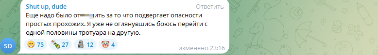 "Вам не стыдно?": москвичи пытались помешать задержанию женщины, катавшейся на самокате с ребёнком