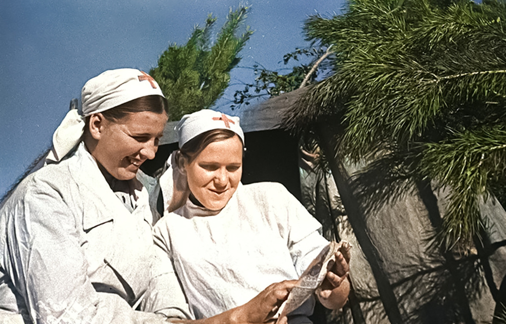 Фронт и тыл Великой Отечественной Войны на снимках