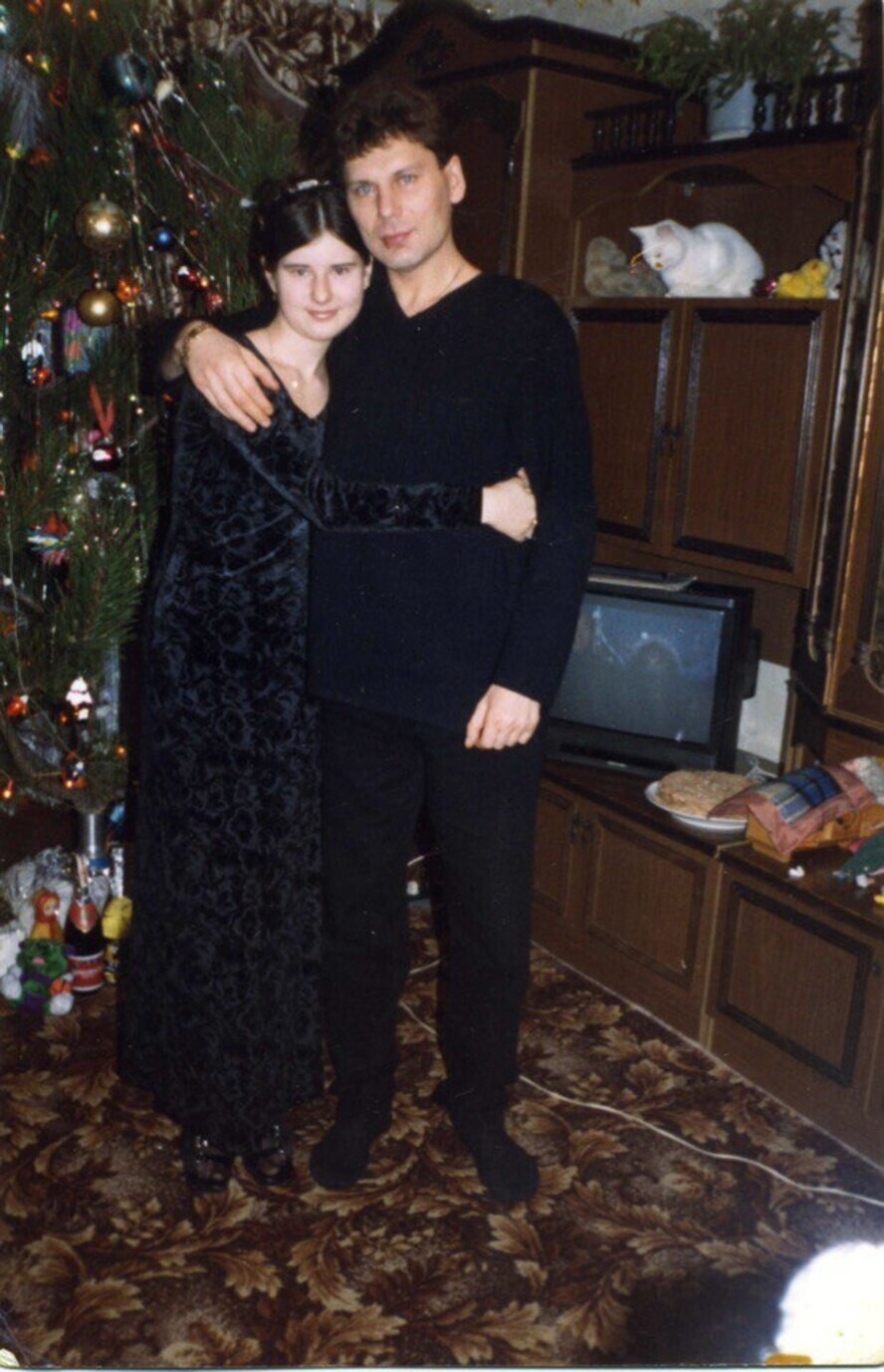 Семья Клинских встречает Новый год! 31 декабря 1999 года