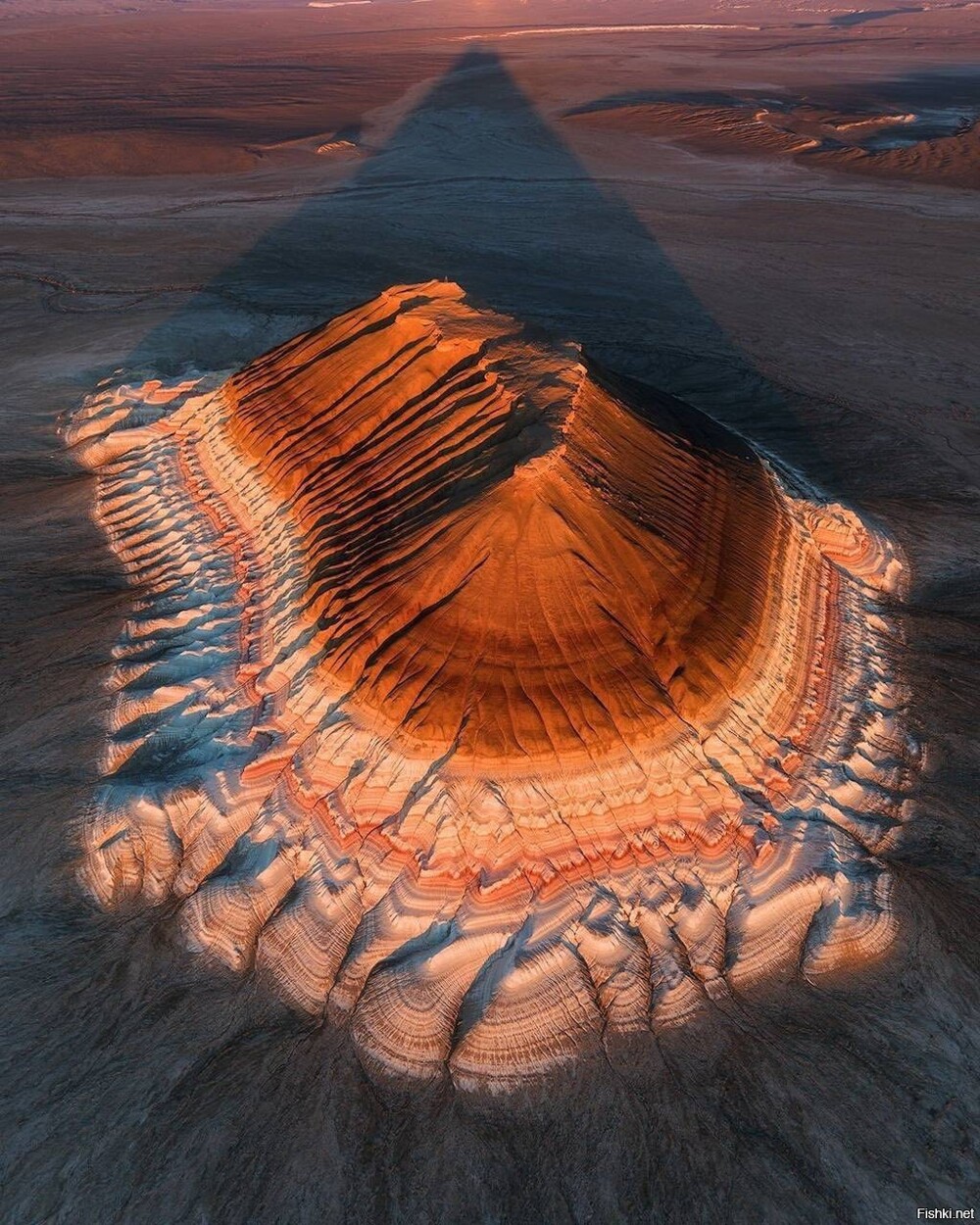 Гора Бокты на западе Казахстана