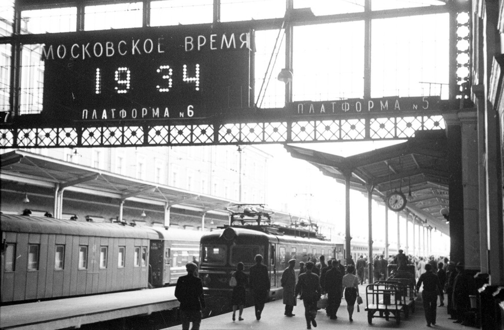А такими в те годы были платформы Московского вокзала.