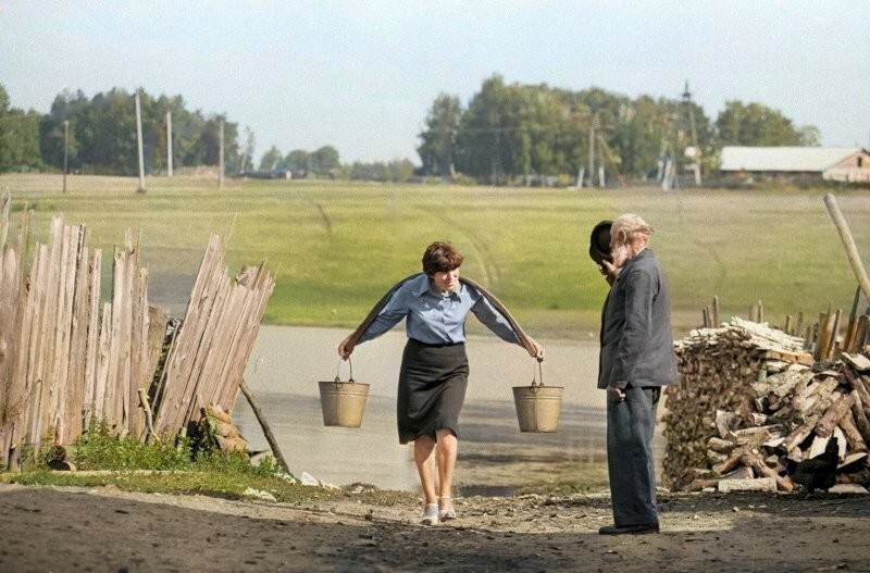 Подборка душевных и ярких фотографий деревенской жизни в СССР