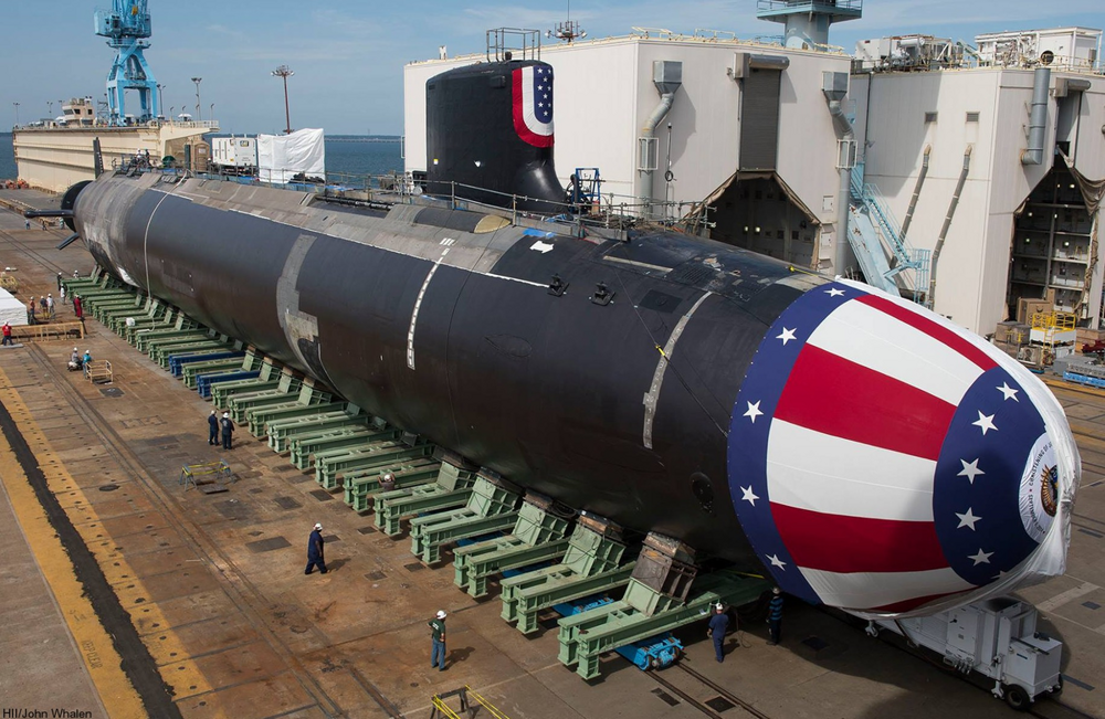 Самая современная подводная лодка США — класс «USS Virginia»