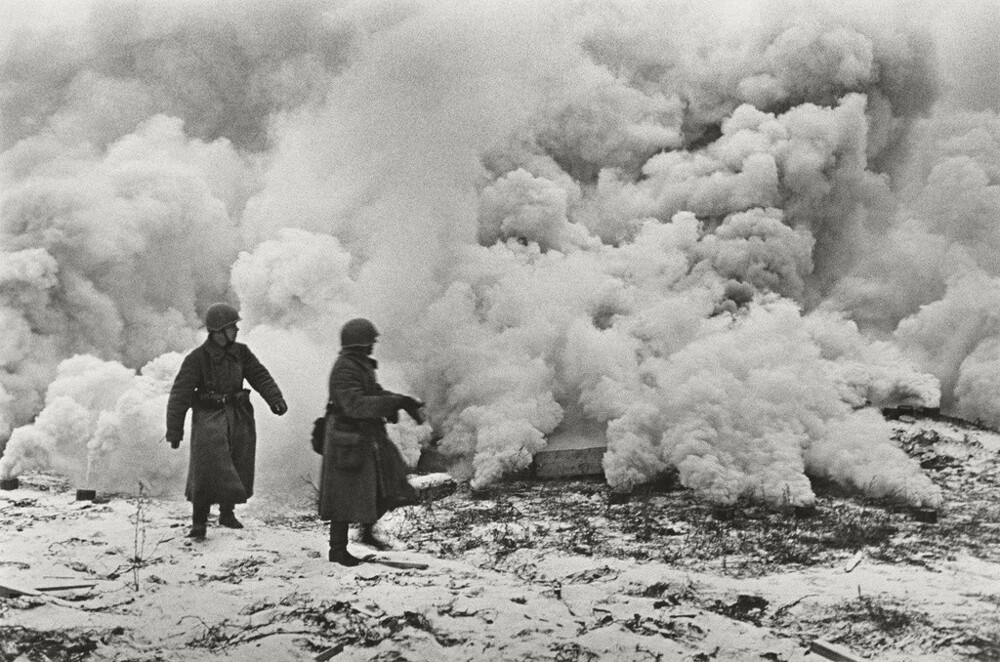 У Невской Дубровки. 1941 год. Автор: Всеволод Тарасевич. Ленинградская область.