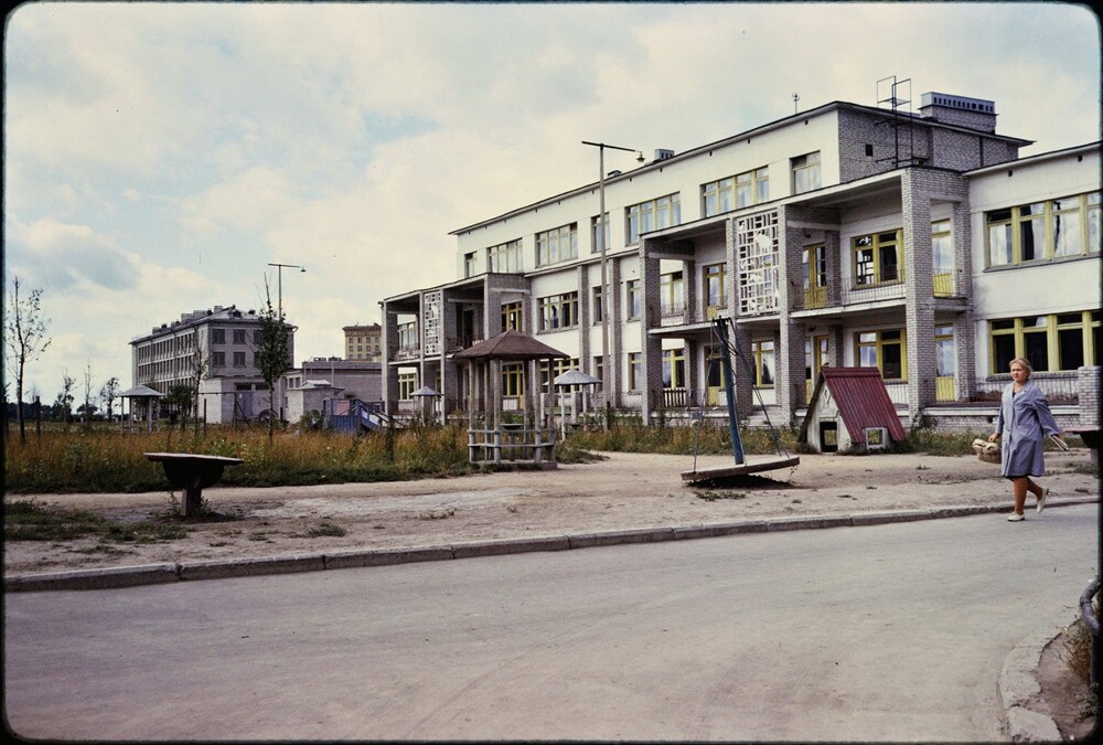 Новый детский сад на Автовской улице (современный детский сад номер 47).