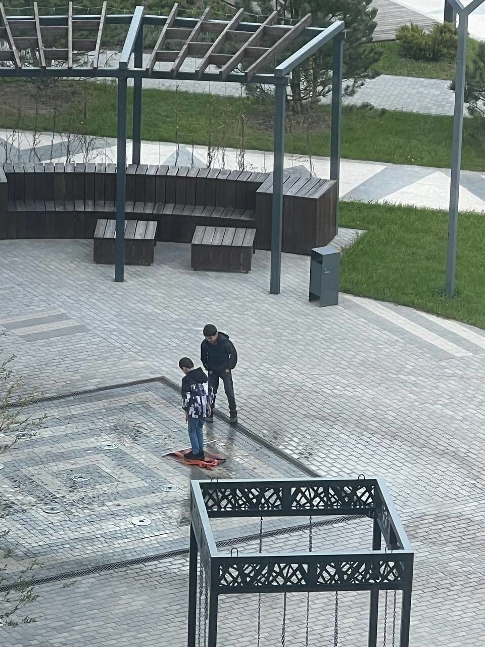 Цветная тряпочка