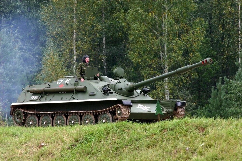 Авиадесантная САУ АСУ-85