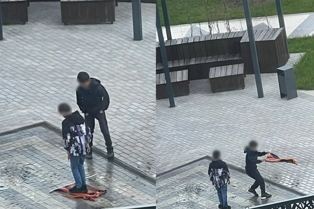 "Я прошу всех, кто кушает хлеб России, не повторять этих ошибок": родители мальчика-мигранта, надругавшегося над георгиевской лентой, попросили прощения