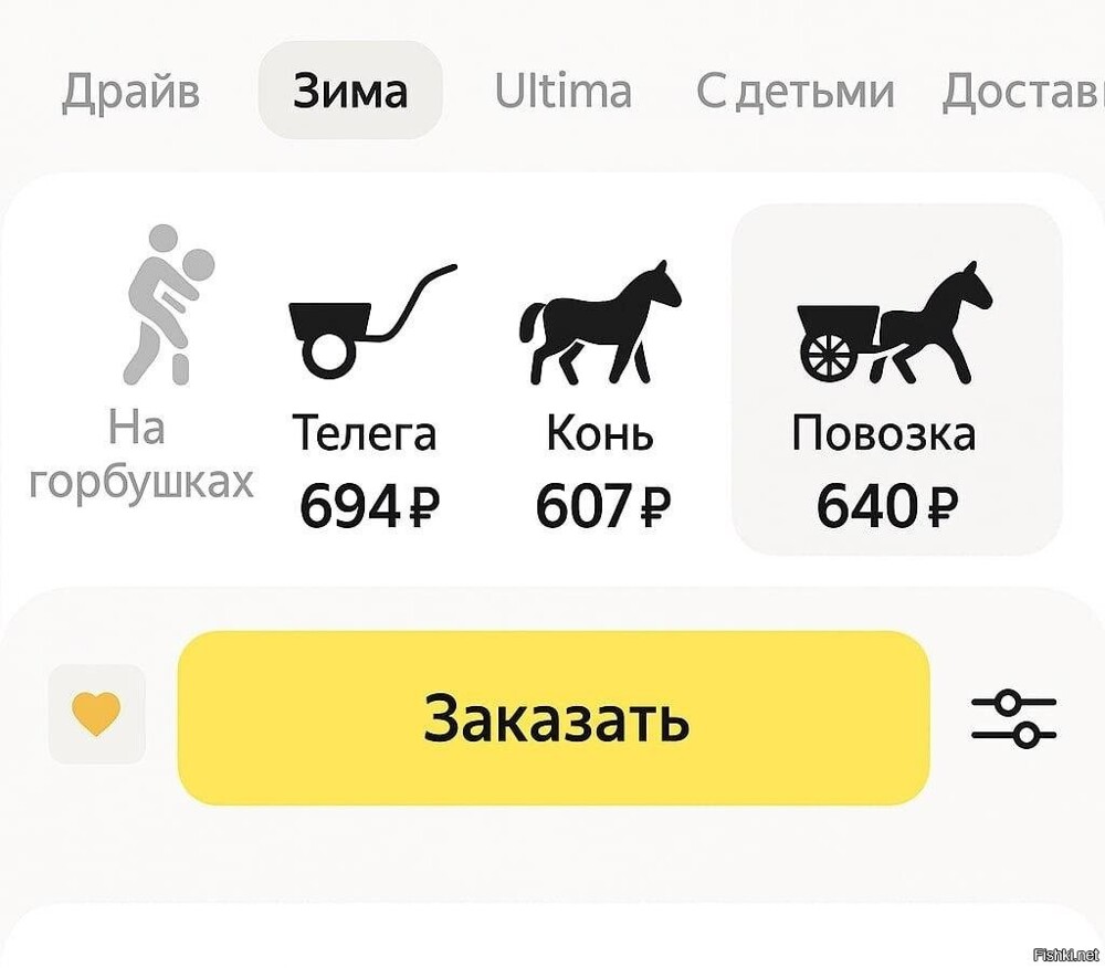 Новые тарифы в такси в 2026