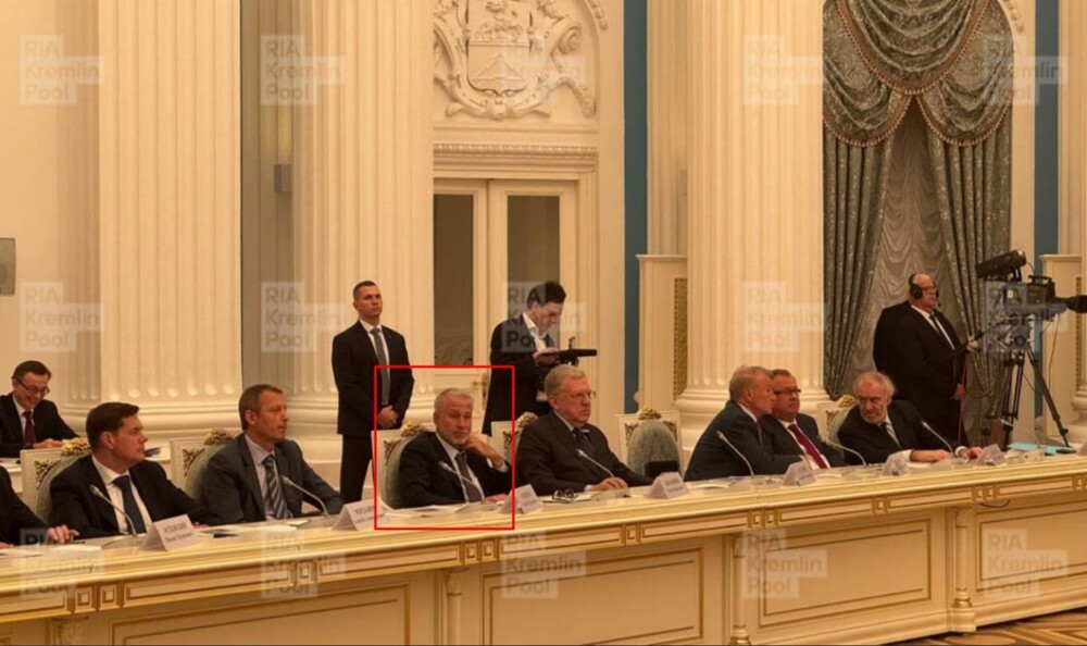 Абрамович появился в Кремле
