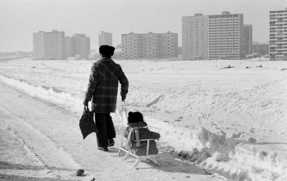 Москва, 70-е гг, здесь было еще так просторно