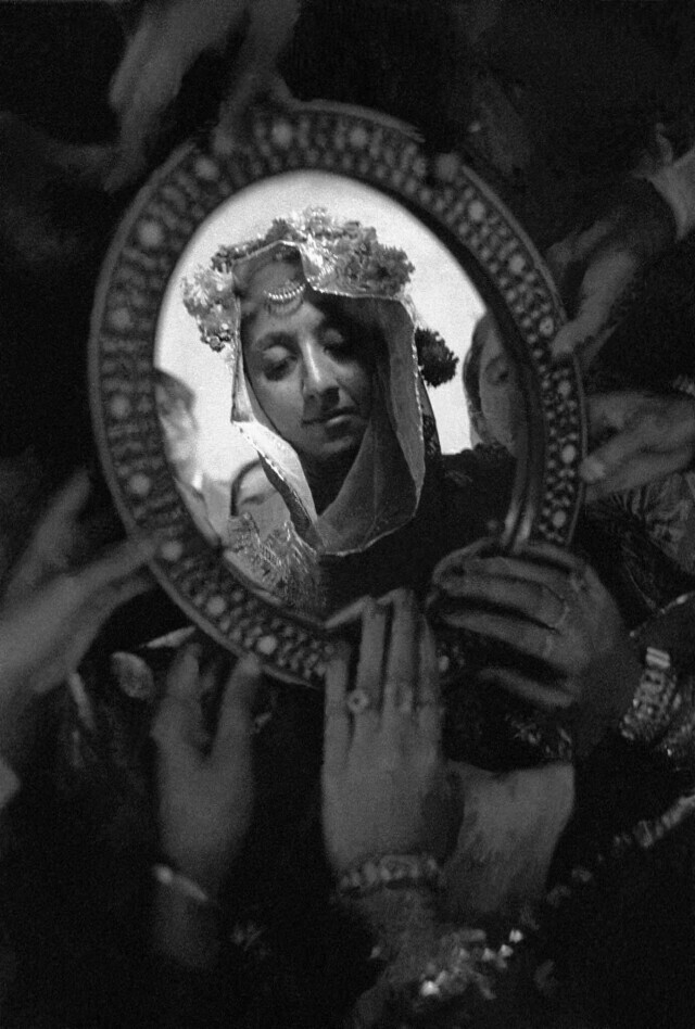 Лахор, Пакистан, мусульманская свадьба, невеста, 1952 год,