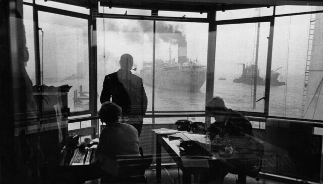 Манчестер, Манчестерский судоходный канал, 1955 год.