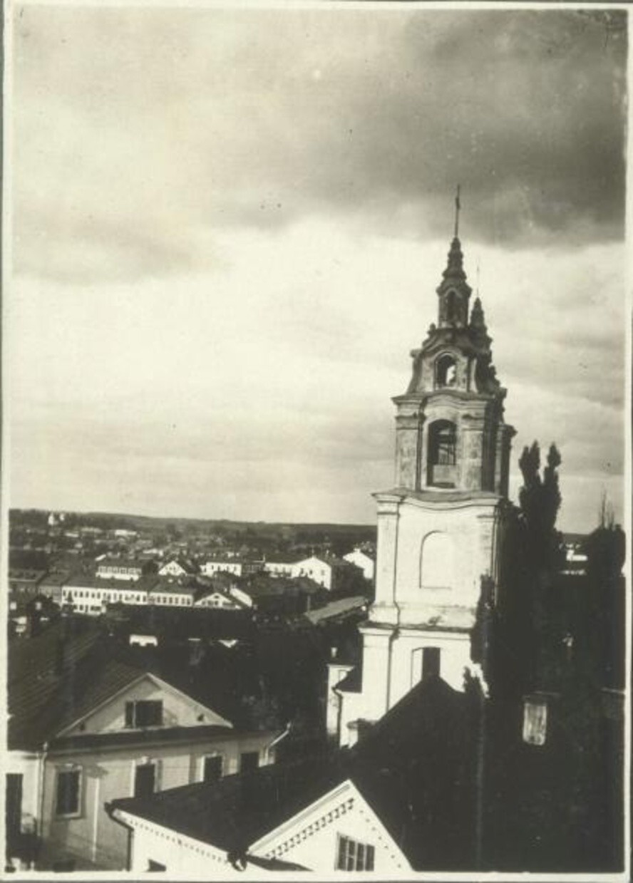 Городской пейзаж. Минск. 1914–1918 годы.
