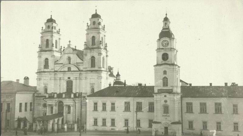 Костел Пресвятой Девы Марии в Минске. 1914–1918 годы.