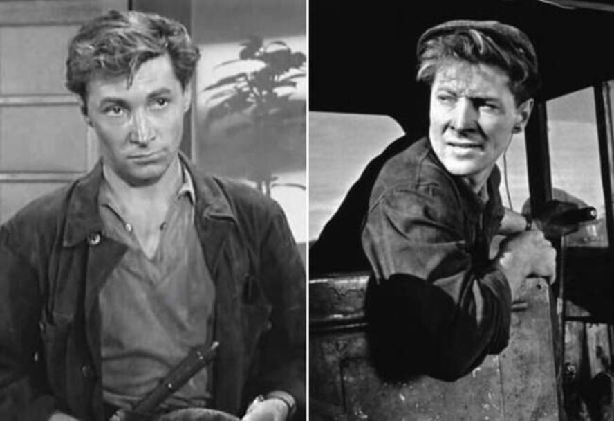 Вячеслав Тихонов в фильме "Дело было в Пенькове", 1957 год