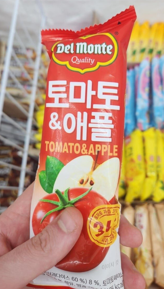 Пробовали или хотя бы слышали про мороженое со вкусом томата и яблока?