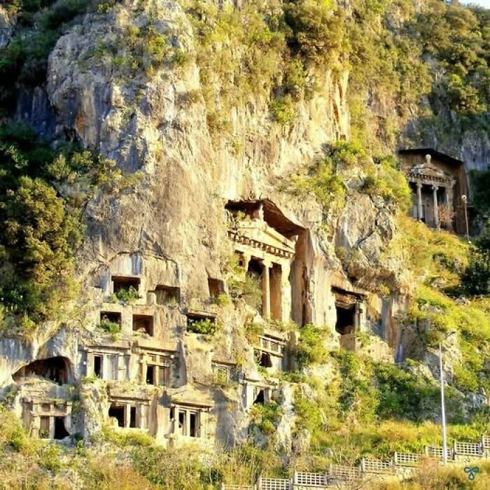 12. Ликийские гробницы в Дальяне, Турция