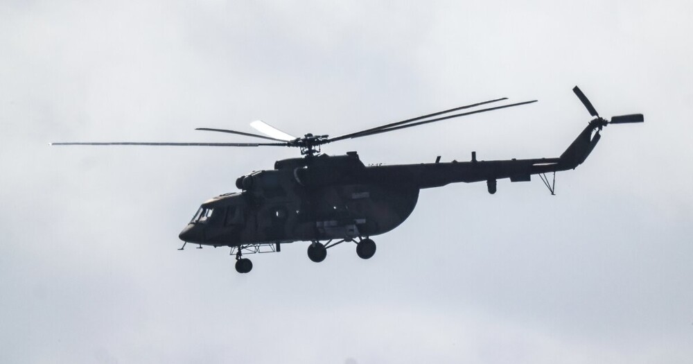 В Орловской области потерпел крушение вертолёт Ми-8