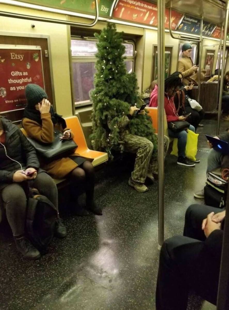 В воздухе висит новогодний запах