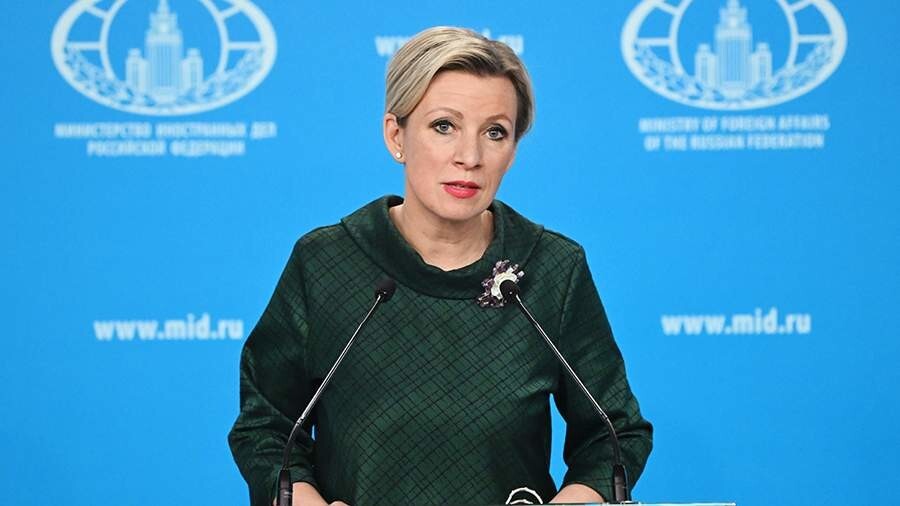 Захарова прокомментировала заявления канцлера и вице-канцлера ФРГ