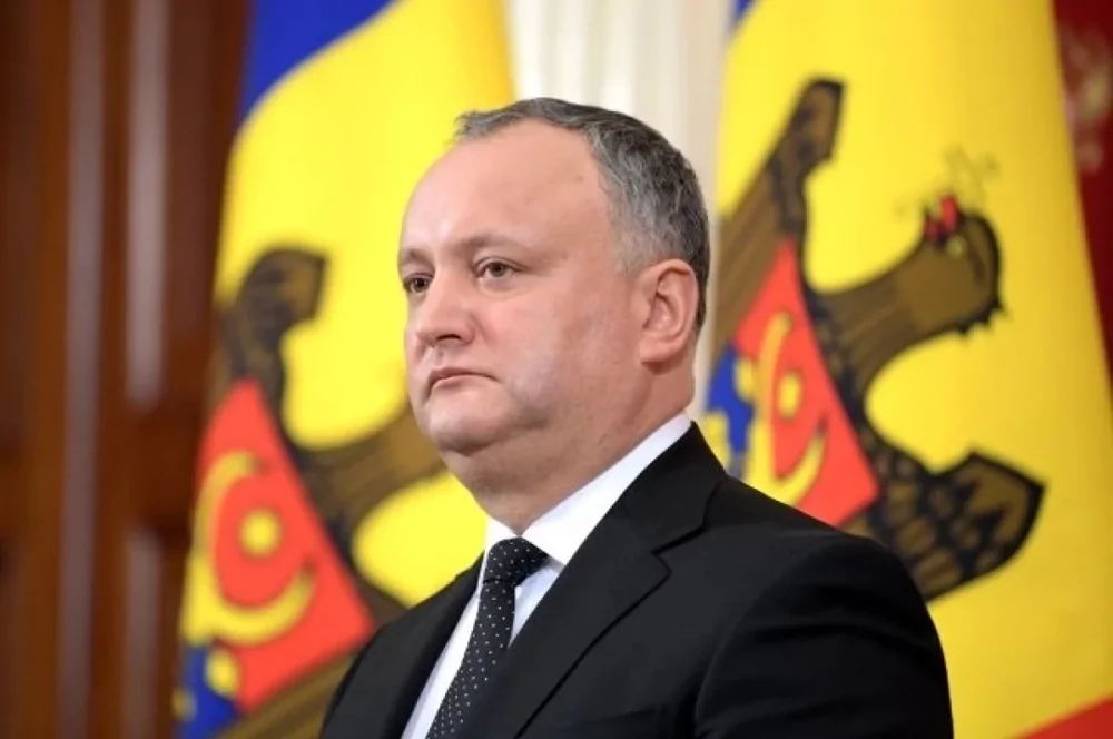 Экс-президента Молдавии Додона вызвали в полицию из-за георгиевской ленты