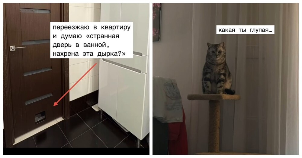 Девушка переехала в квартиру с загадочной дверью в туалет