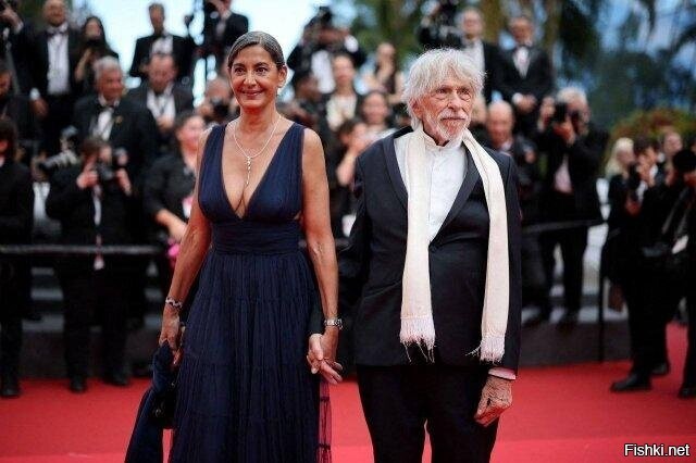 90-летний Пьер Ришар в Каннах