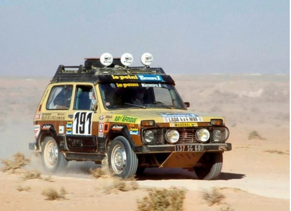 Lada 4×4 Niva, ралли Париж – Дакар, 1981-й