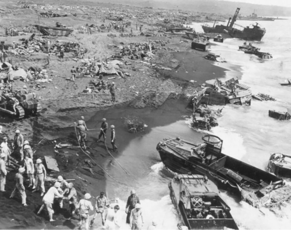Иводзима, Вторая мировая война, февраль 1945-го
