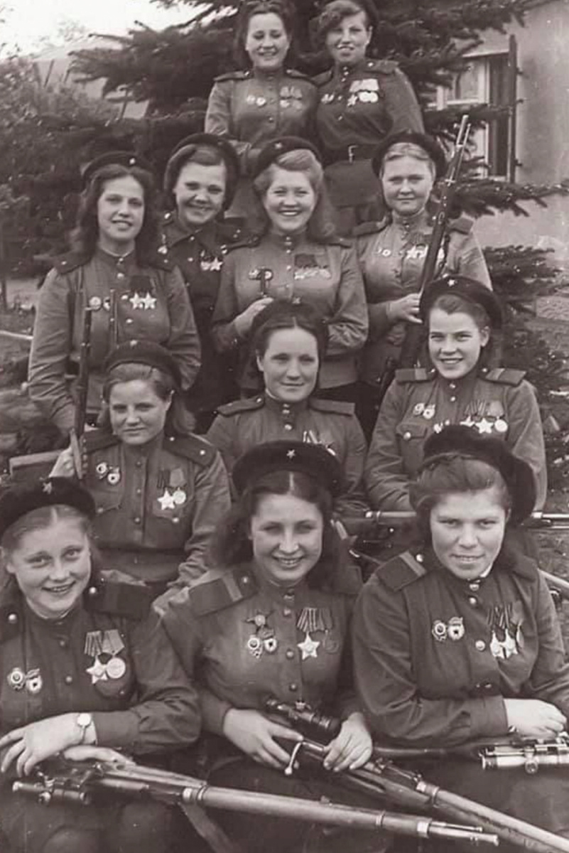 Снайперши СССР, 1945-й