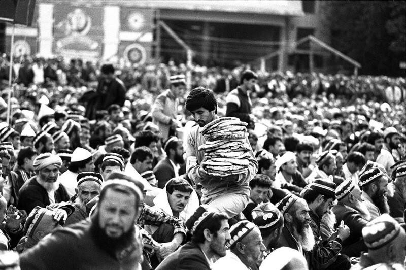 Антисоветские выступления в Таджикистане, Душанбе, 1991.
