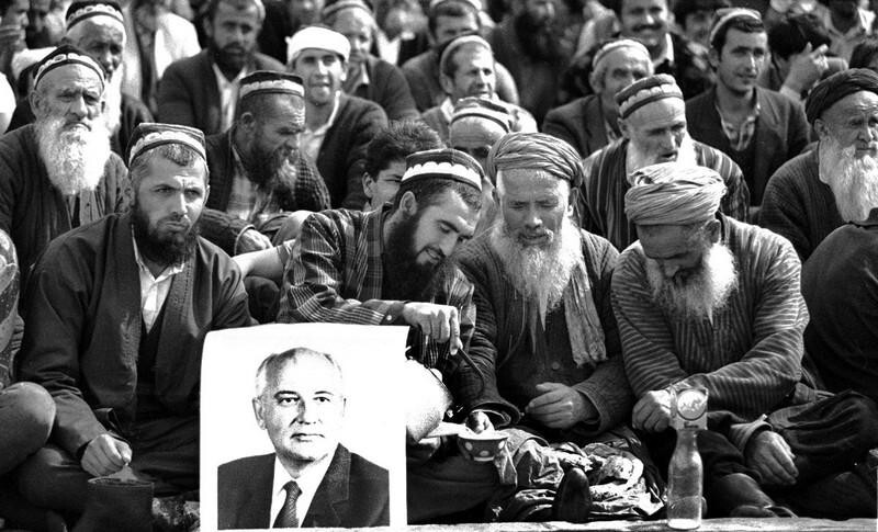 Антисоветские выступления в Таджикистане, Душанбе, 1991.