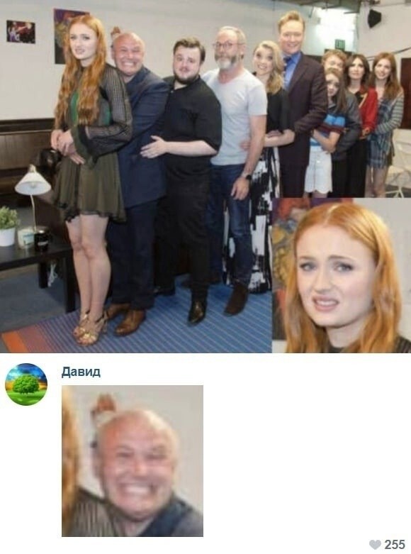 Большая тарелка улыбатора