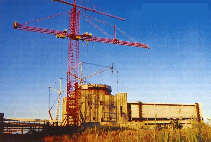Заброшенная недостроенная Крымская АЭС, 1990–е годы. 