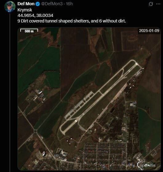 Россия возводит укрытия для самолетов на 14 авиабазах