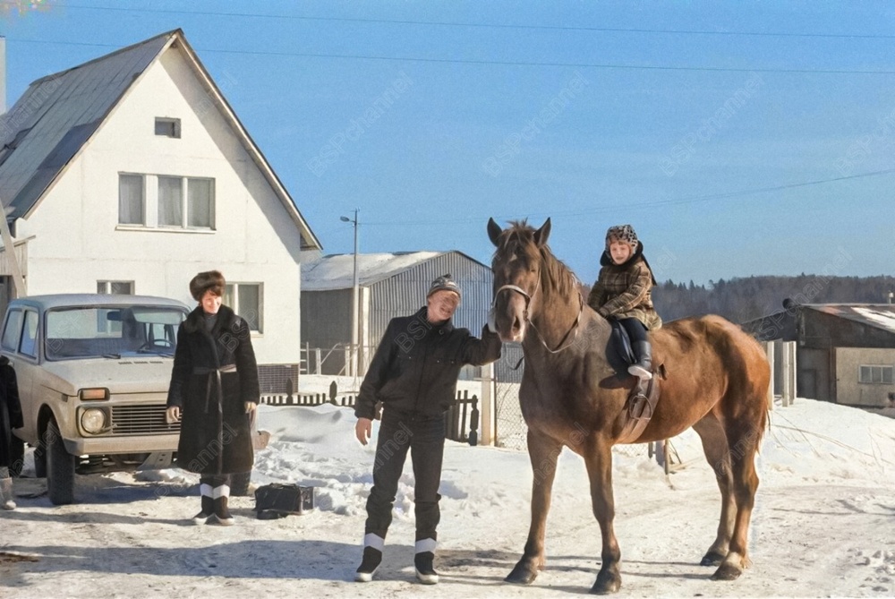Подборка душевных и ярких фотографий деревенской жизни в СССР