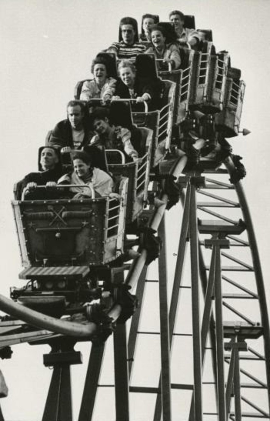 ЦПКиО. А. Абаза, 1980-е годы, Москва.