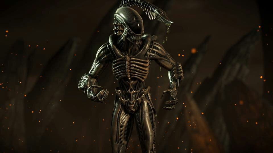 Таркатанский ксеноморф (Tarkatan Xenomorph) — гость Mortal Kombat