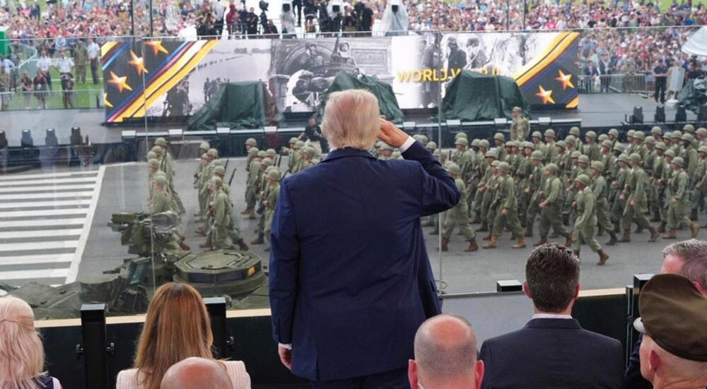 Парад в США