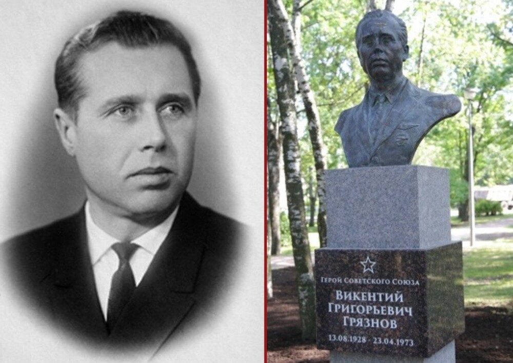 Принял взрыв на себя