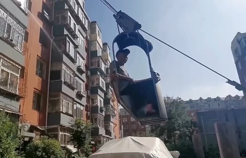 Самодельная канатная дорога