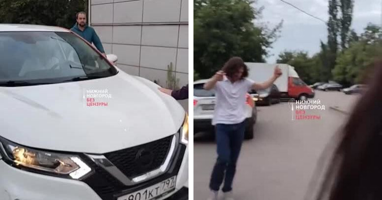 Неадекватный водитель каршеринга сбил девушку в Нижнем Новгороде