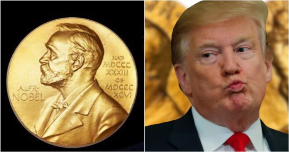 Трамп поделился своими мечтами о Нобелевской премии мира