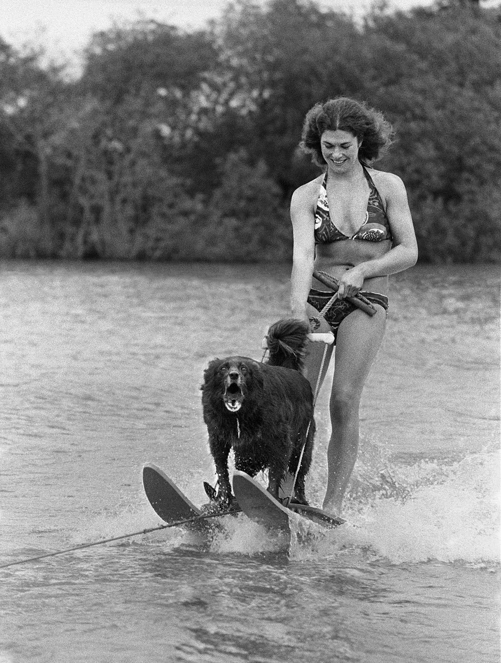 На озере, 1984.