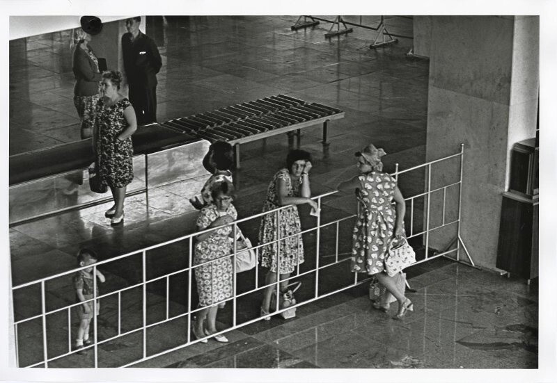 Аэропорт Внуково. 1964 год. Автор: Евгений Умнов.