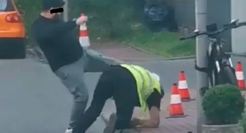 В Варшаве иностранец жестоко избил охранника