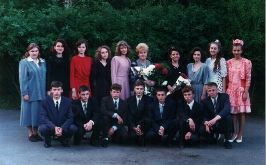 Выпускники 1996 год. Село Миасское