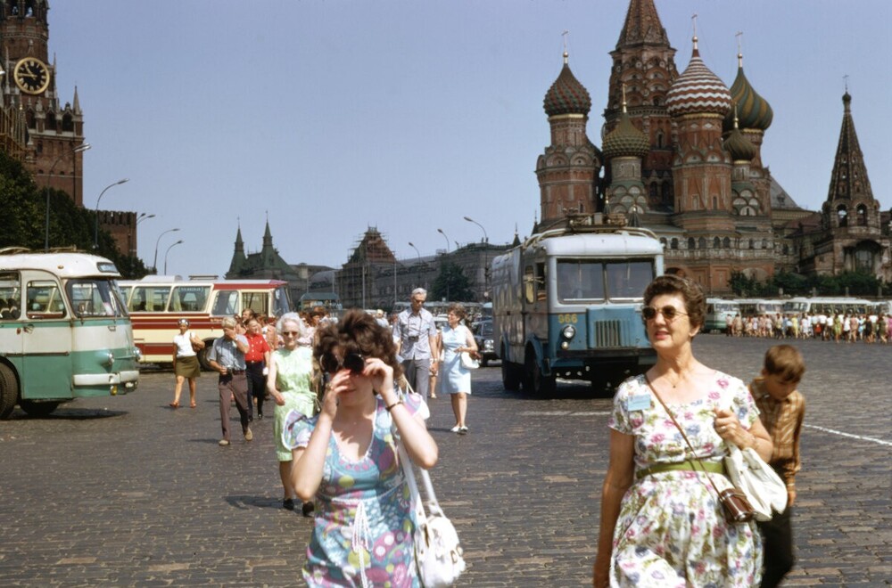 На Красной площади.