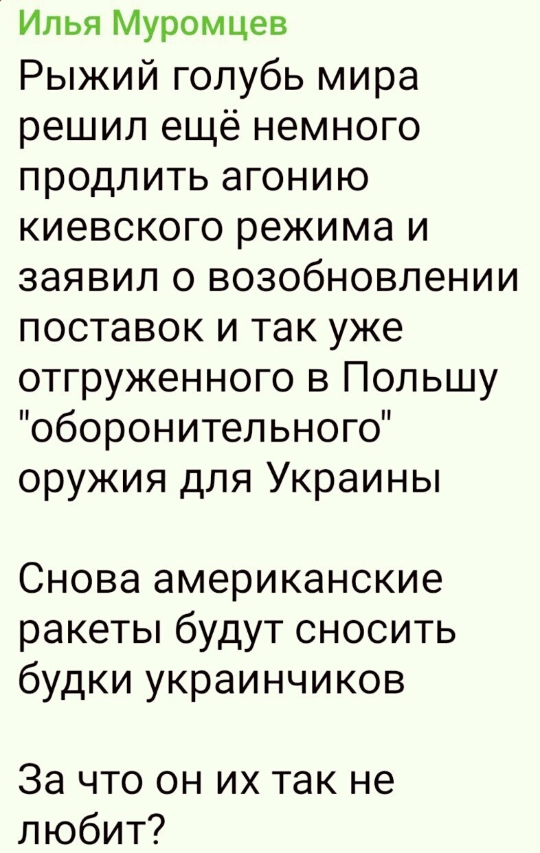 Лишь о политике